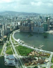 View of Macau from up top
