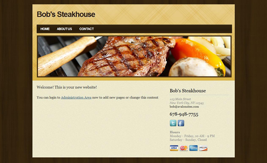 Website Building in Progress - BistroSquare