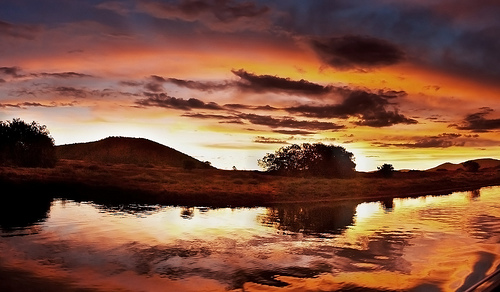 African sunset