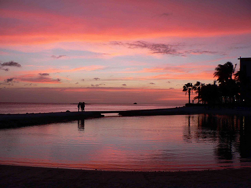 Caribbean honeymoon