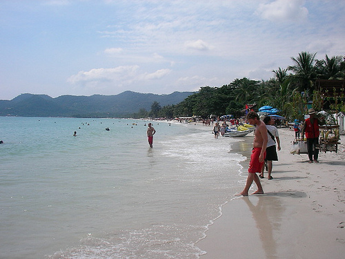 Chaweng beach