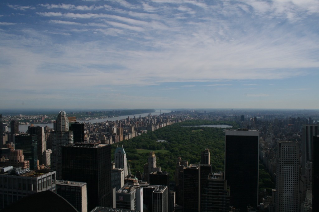 Central Park from Top of the Rock