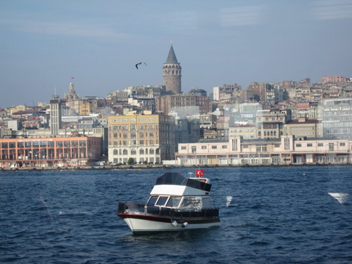 Boat in Istanbul