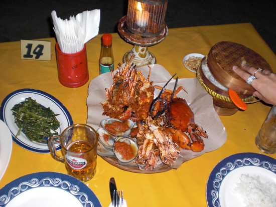 Dinner in Bali