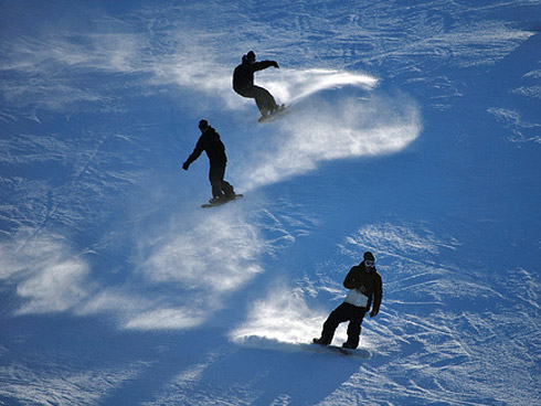 Snowboarding parks in Europe