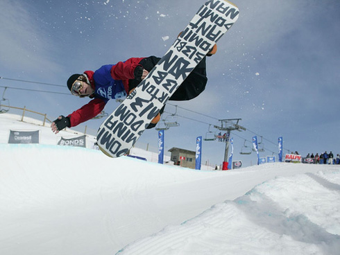 Snowboarding parks in Europe
