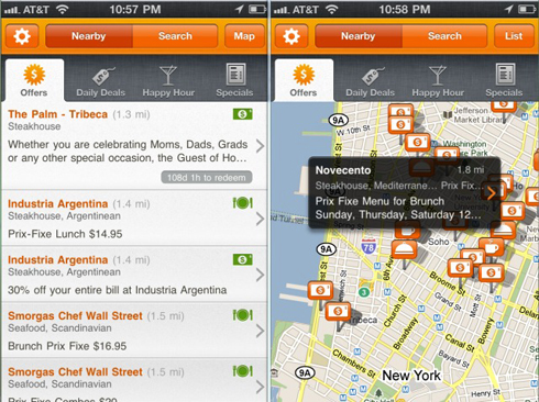 New App Helps You Find Dining Deals Where You Travel
