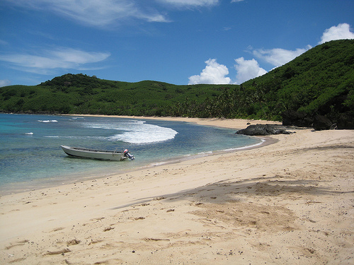 Beach in Fiji