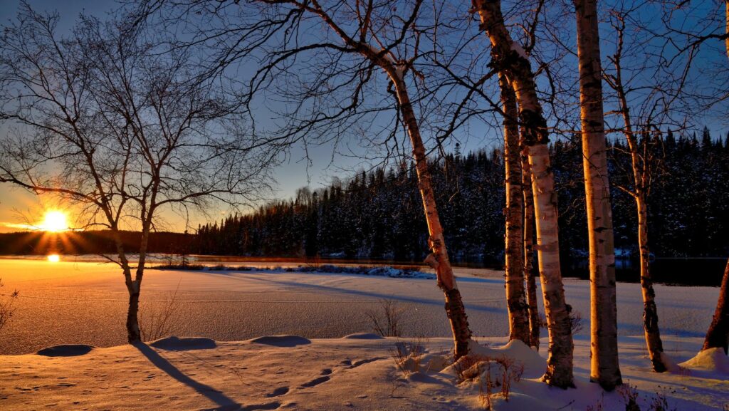 Winter Storm in US Midwest