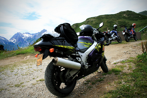Europe montains motocycle tour