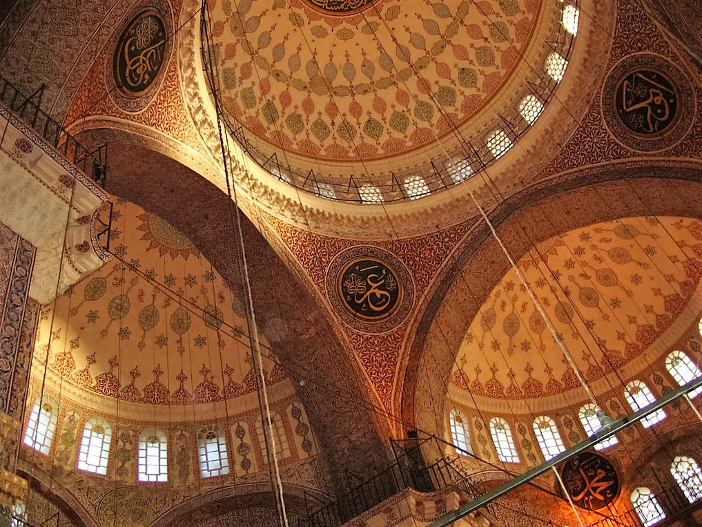 Ceiling shot - New Mosque, Istanbul