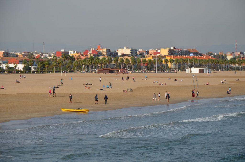 Beach, Valencia, Spain