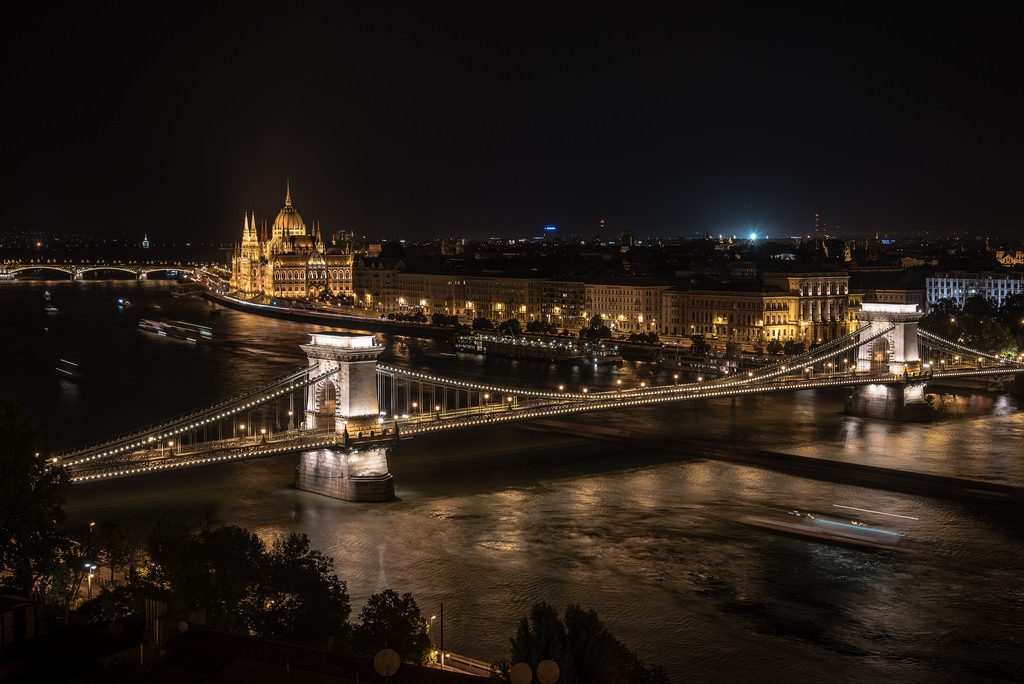 Budapest by night