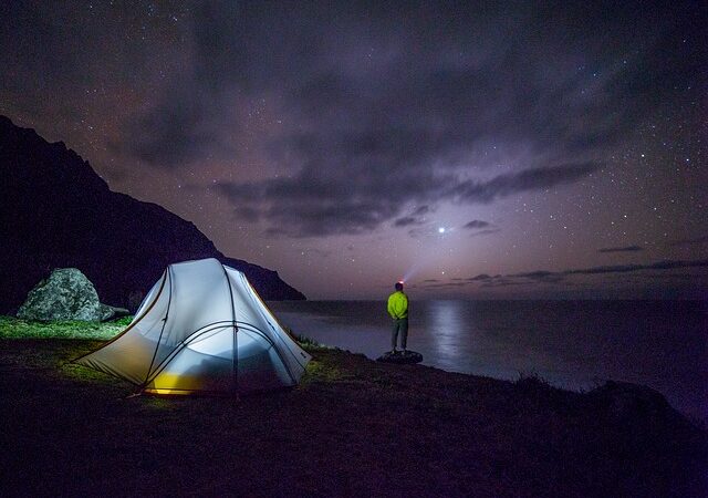 Night camping