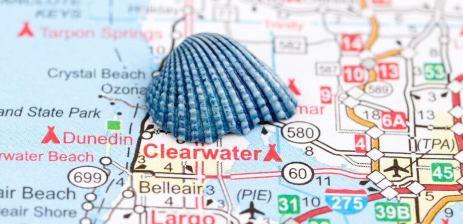 how far is clearwater florida from me