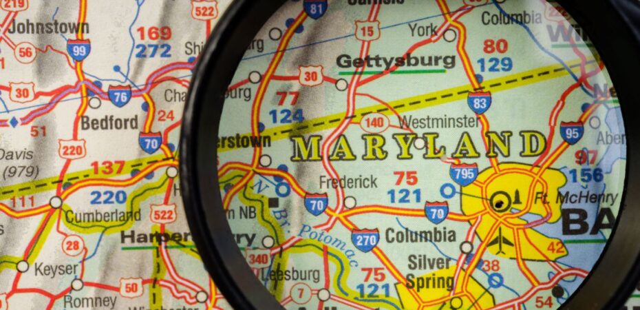 how far is maryland from florida