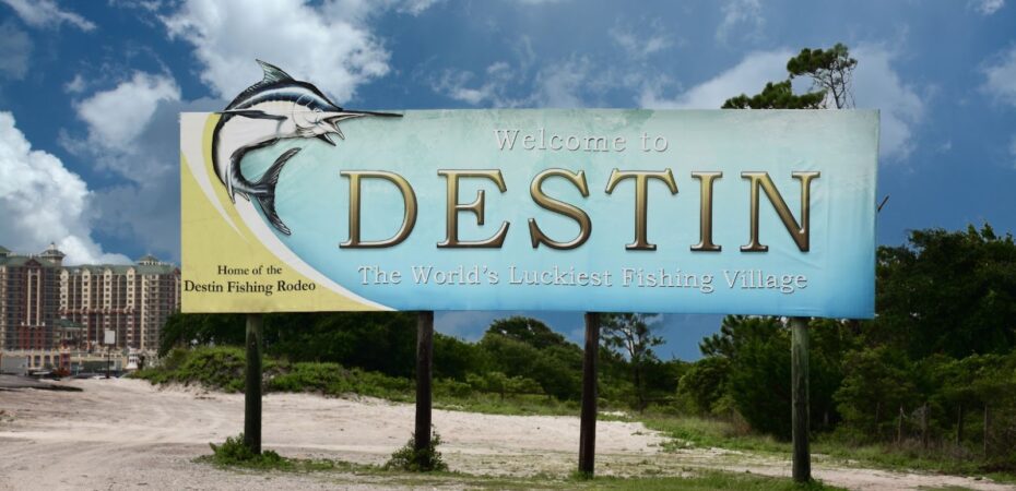 how far is destin florida from orlando florida