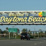 how far is daytona beach from jacksonville florida