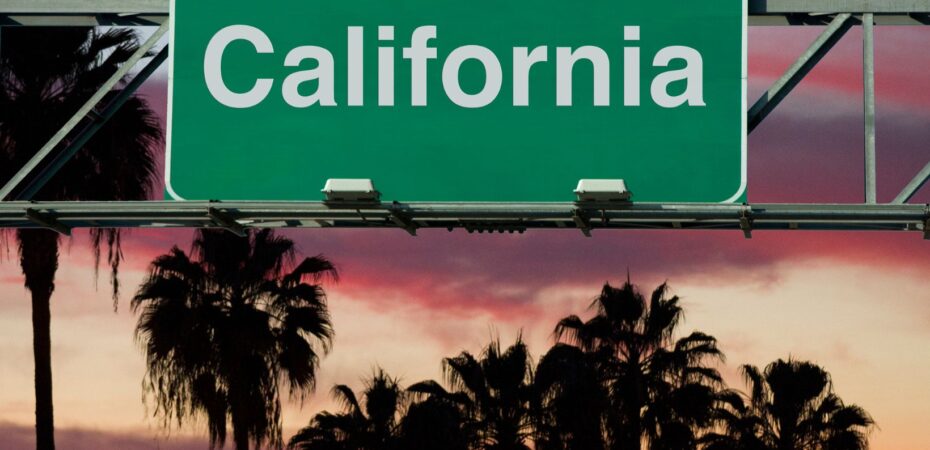 distance between california and texas