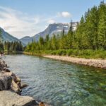 distance between yellowstone and glacier national park