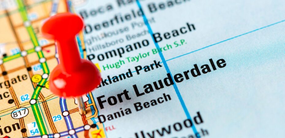 distance between west palm beach and fort lauderdale