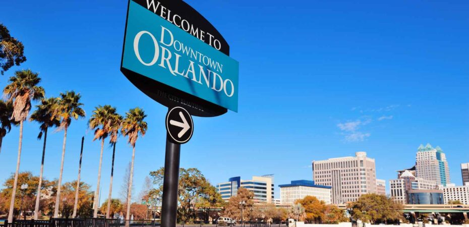 how far is orlando florida from me by car