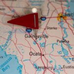 how far is gainesville florida from tampa florida