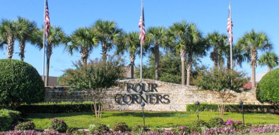 how far is four corners florida from me