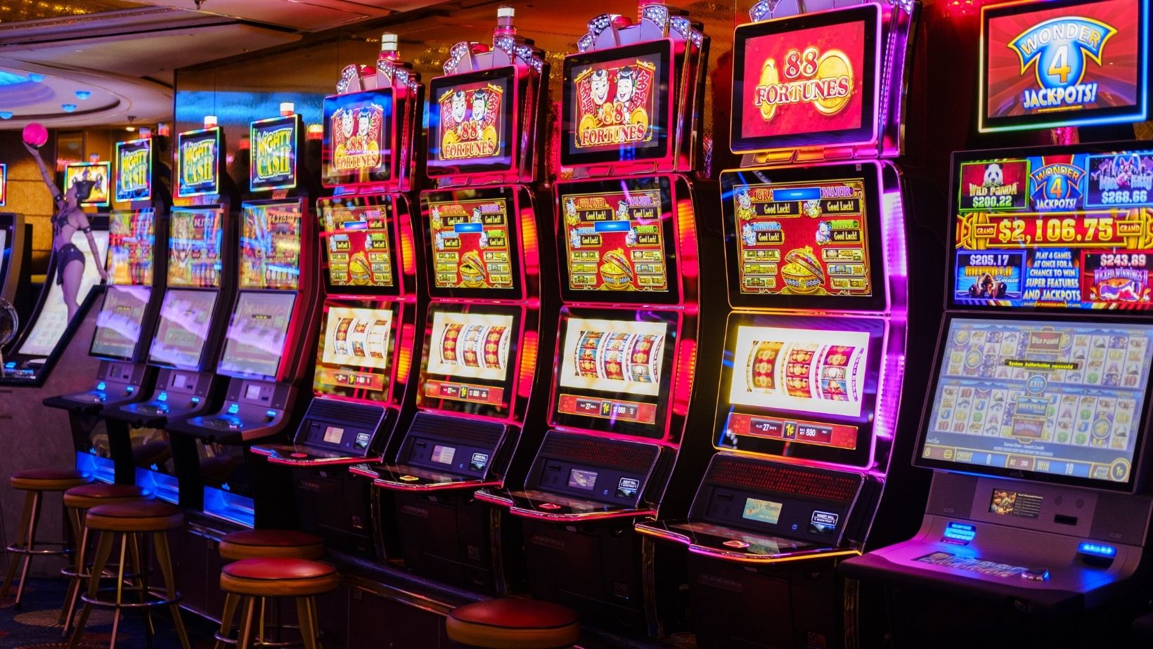Casino Game Room Slot Machines
