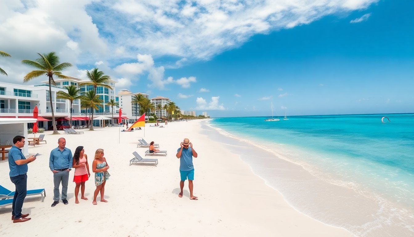 two mile stretch aruba traveltweaks strip beaches