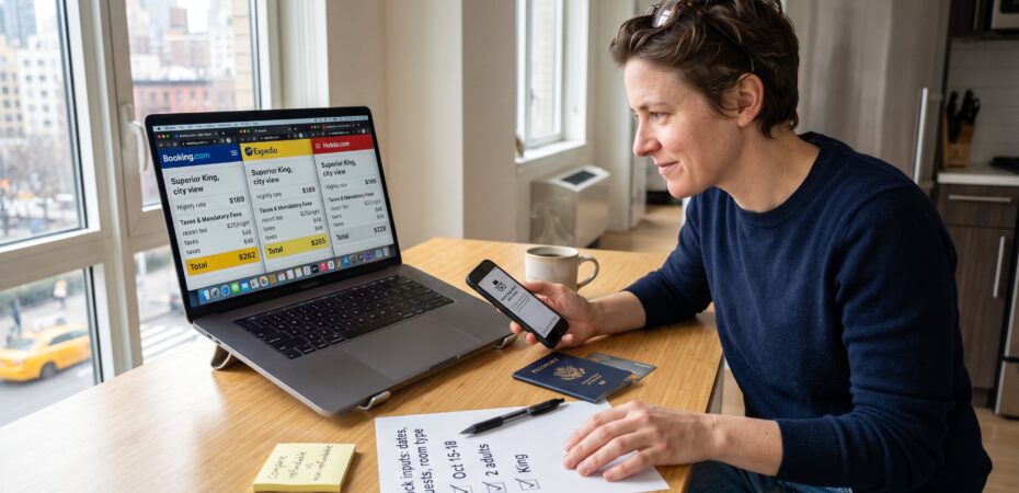 How to Compare Hotel Prices Across Booking Sites